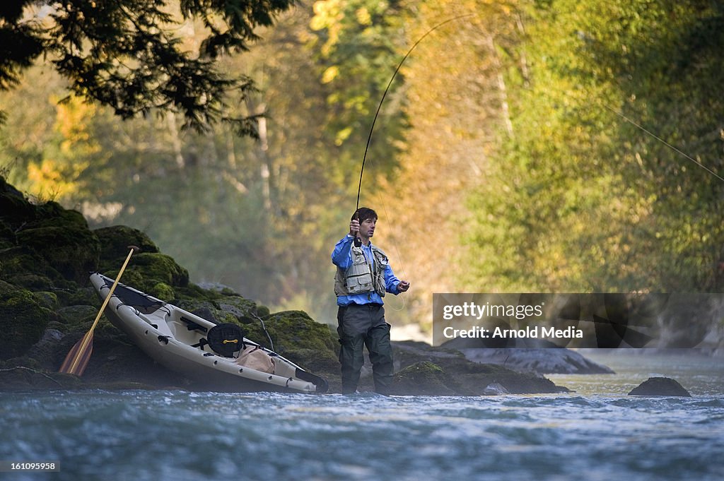 Fly fishing