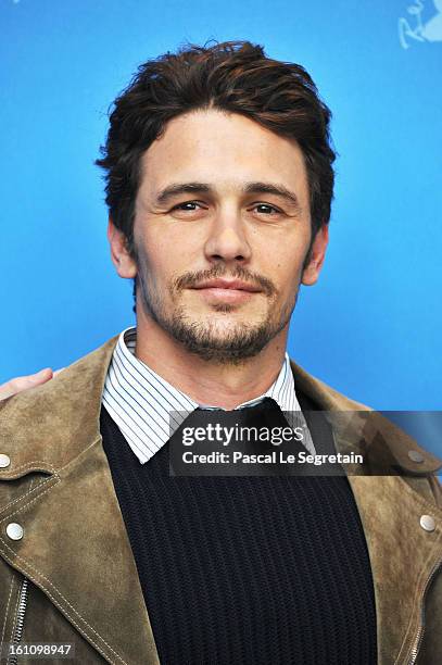 Actor James Franco attends the 'Lovelace' Photocall during the 63rd Berlinale International Film Festival at Grand Hyatt Hotel on February 9, 2013 in...