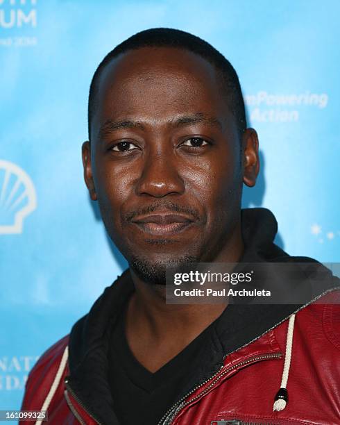 Actor Lamorne Morris attends the "mPowering Action" platform launch at The Conga Room at L.A. Live on February 8, 2013 in Los Angeles, California.