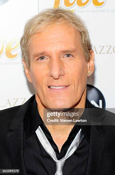 Singer Michael Bolton arrives at the HSN Live Michael Bolton concert at The Venetian Resort Hotel Casino on February 8, 2013 in Las Vegas, Nevada.