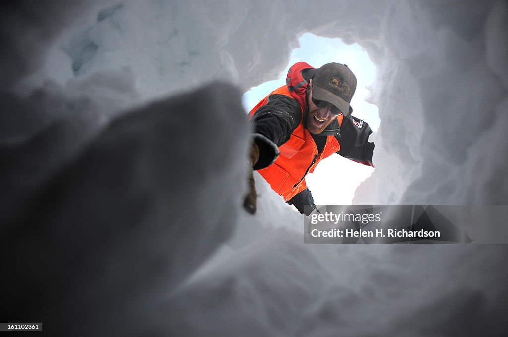 (HR) Helen H. Richardson/The Denver Post(HR) A full scale exercise of the Avalanche Deployment program took place on the top of Vail Pass. The program uses Flight for Life Colorado to rapidly deploy an avalanche team, which includes a search dog, dog hand