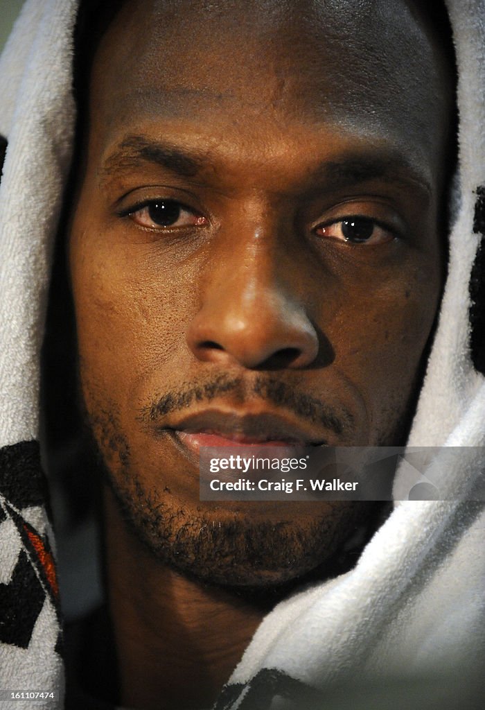 040610_nuggets_CFW- Denver Nuggets Chauncey Billups during practice at the Pepsi Center, in Denver, CO. (Craig F. Walker / The Denver Post)