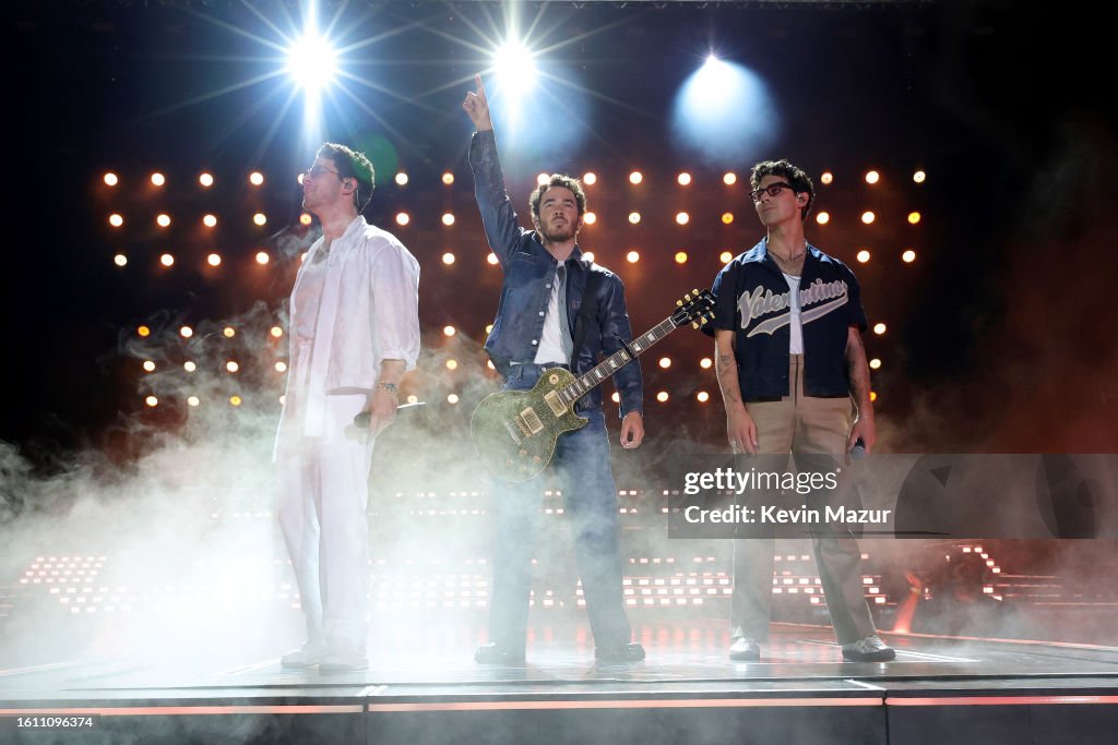 Jonas Brothers "Five Albums, One Night" Tour Opening Night - New York