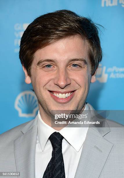 Sean Bartlett arrives at the United Nations Foundation's "mPowering Action" Innovative Mobile Platform launch party at The Conga Room at L.A. Live on...