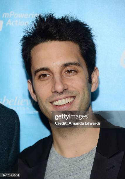 Musician Chad Vaccarino arrives at the United Nations Foundation's "mPowering Action" Innovative Mobile Platform launch party at The Conga Room at...