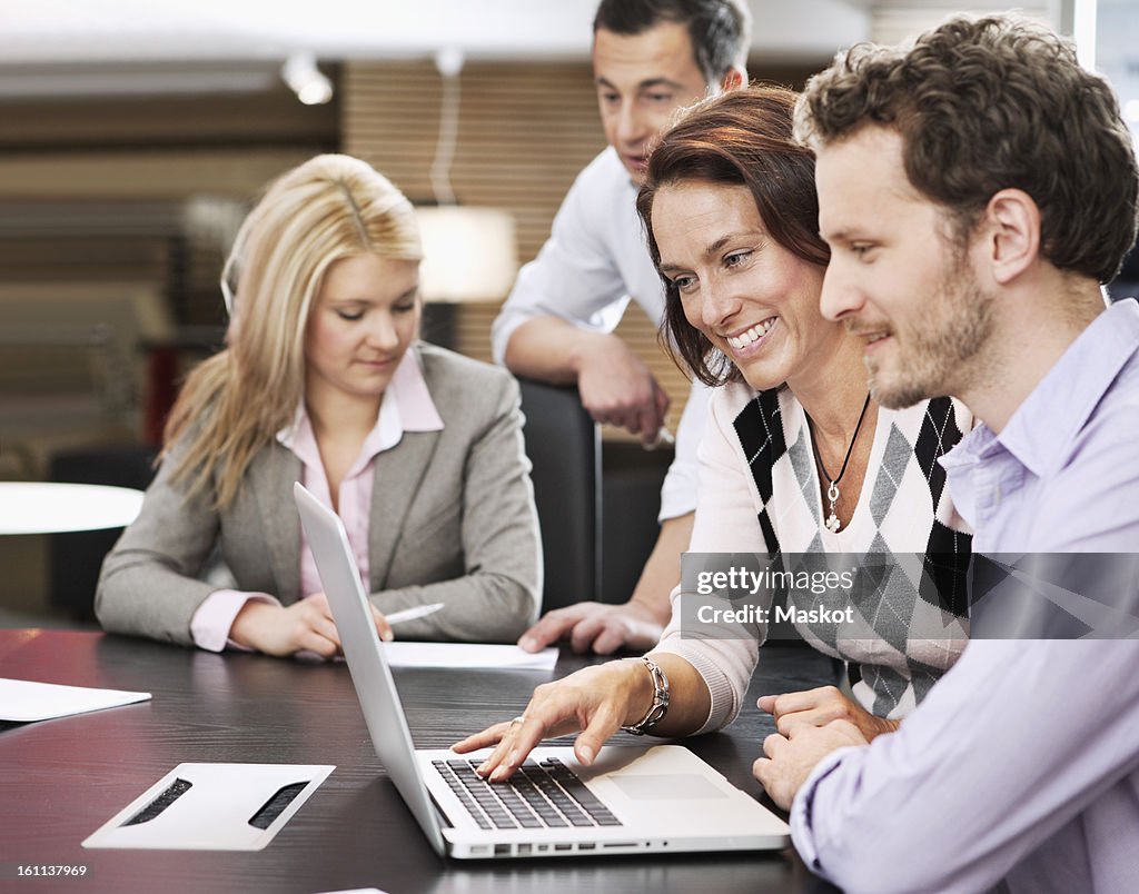 Group of business people at office