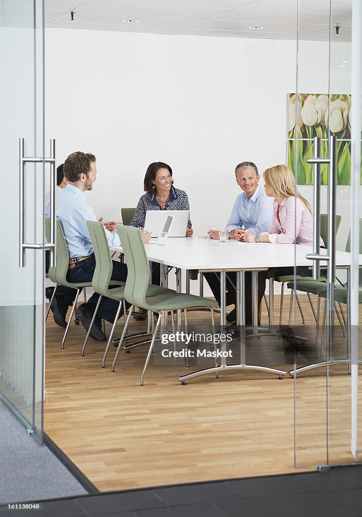 Group of business people in conference room