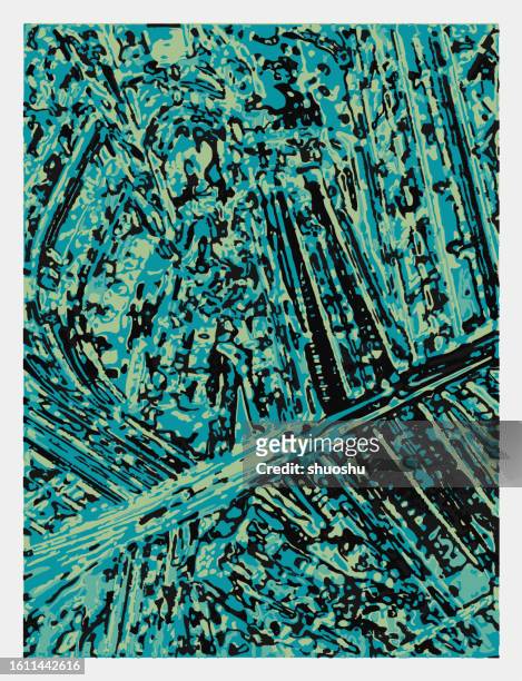 abstract expressionism colorful drop liquid graffiti art pattern texture background - expressionism stock illustrations