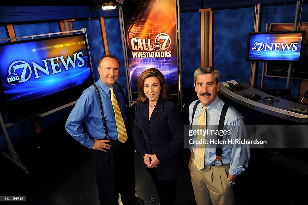 Top KMGH Channel 7 investigators are from left to right: Tony Kovaleski, Theresa Marchetta, and John Ferrugia. The 7News Investigative team has been winning all the top awards, putting the station on the map nationally. Helen H. Richardson/The Denver Post