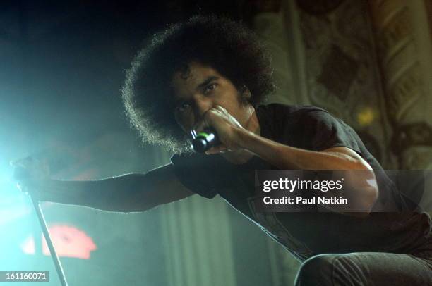 American alternative rock group Alice In Chains perform at Metro, Chicago, Illinois, May 21, 2006. Pictured is singer William DuVall.
