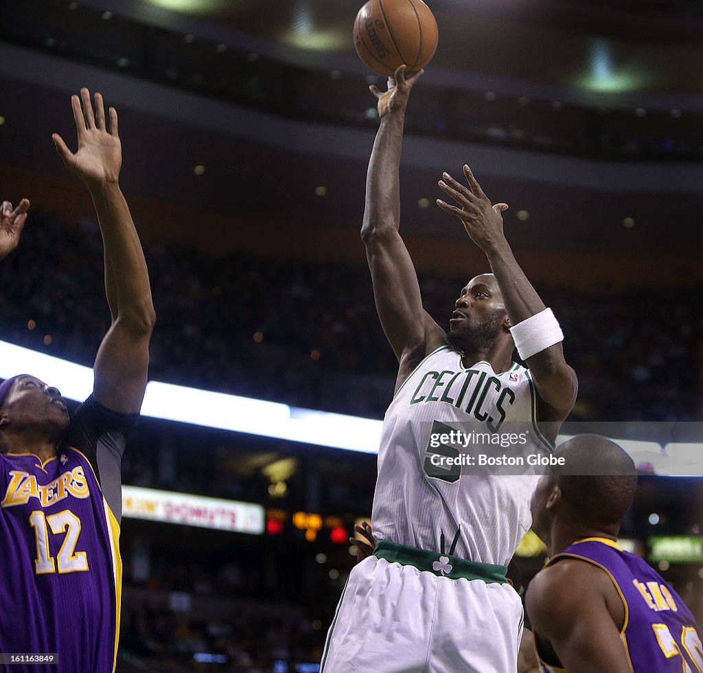 Los Angeles Lakers Vs. Boston Celtics At TD Garden