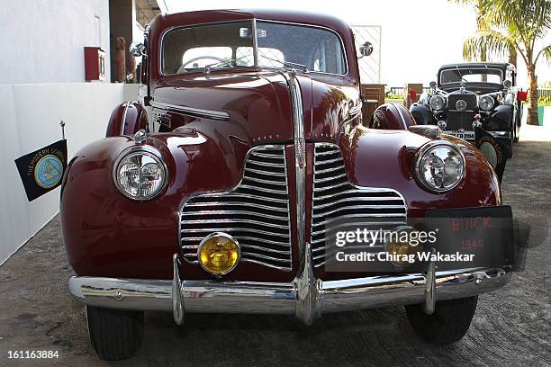 Buick is displayed during Cartier 'Travel With Style' Concours 2013 Opening at Taj Lands End on February 9, 2013 in Mumbai, India.