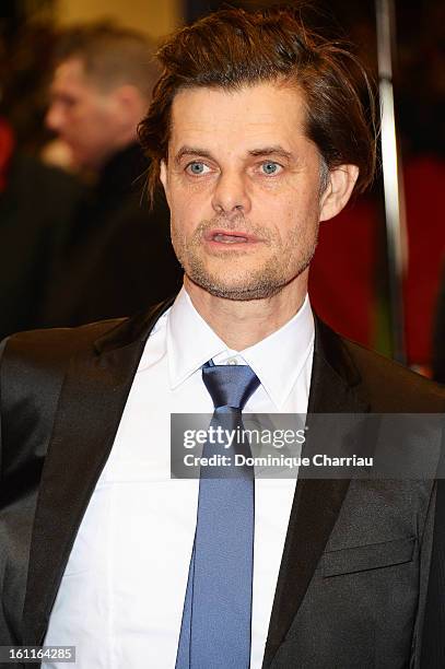 Lars Rudolph attends the 'Gold' Premiere during the 63rd Berlinale International Film Festival at Berlinale Palast on February 9, 2013 in Berlin,...