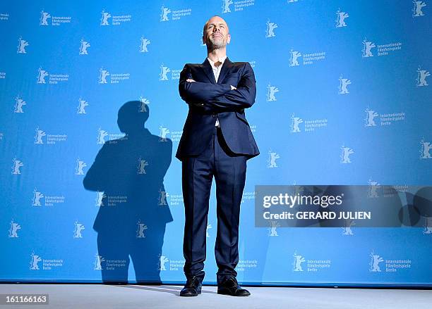 Swedish director Fredrik Bond poses at a photocall for the film "The Necessary Death of Charlie Countryman" during the 63rd Berlinale Film Festival...