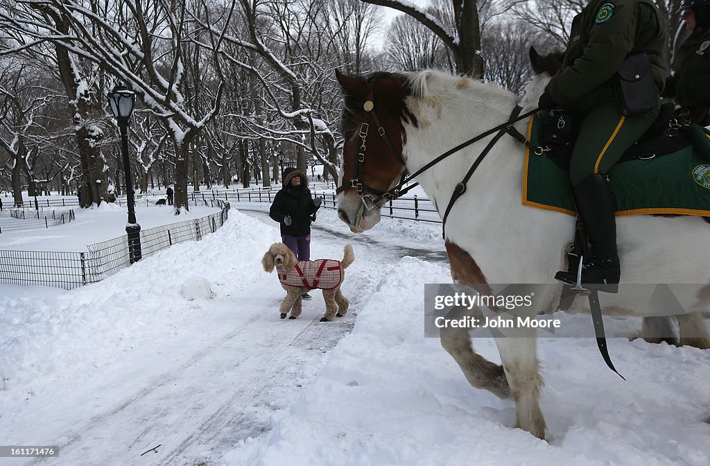 Major Snowstorm Bears Down On New York City