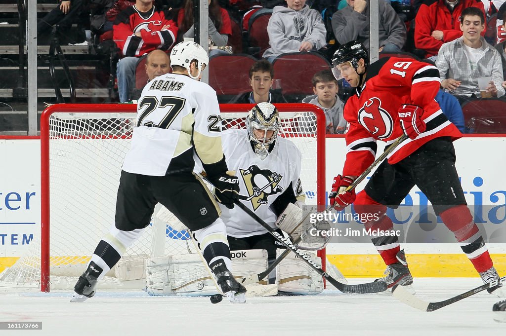 Pittsburgh Penguins v New Jersey Devils