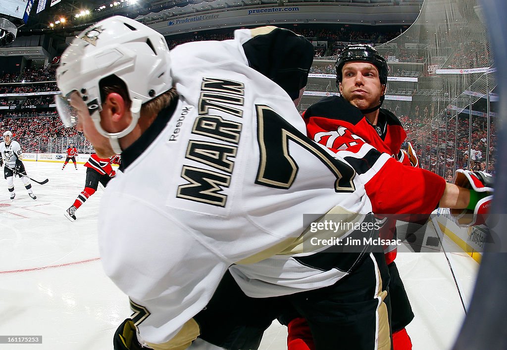 Pittsburgh Penguins v New Jersey Devils