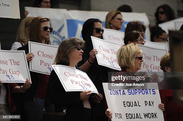 Annual Equal Pay Day Rally at the Capitol with pay equity advocates, businesspeople and legislators on the west steps Tuesday, April 12 to highlight...