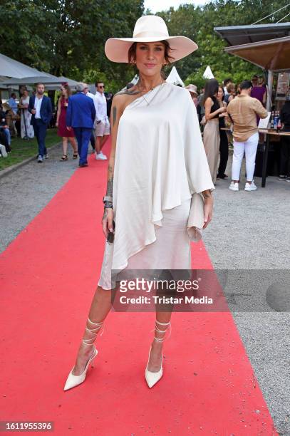 Liza Waschke during the Audi Ascot race day at race track Neue Bult on August 20, 2023 in Hanover, Germany.