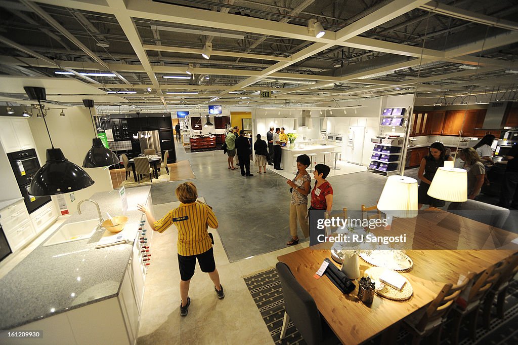 Media got a sneak peak at the inside of Colorado's first Ikea store in Centennial, Wednesday, July 20, 2011. The store with open July 27 to the public. RJ Sangosti, The Denver Post