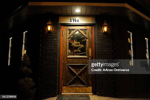 Patrons enter Williams & Graham, a recently-opened speakeasy in the Highlands on Tuesday, January 10, 2012 AAron Ontiveroz, The Denver Post