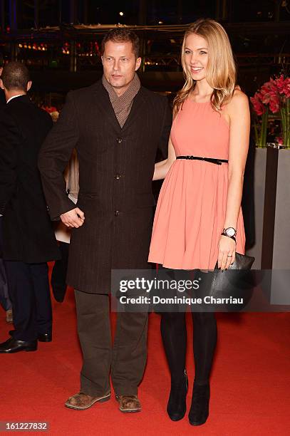 Til Schweiger and Svenja Holtmann attend the 'The Neccessary Death of Charlie Countryman' Premiere during the 63rd Berlinale International Film...