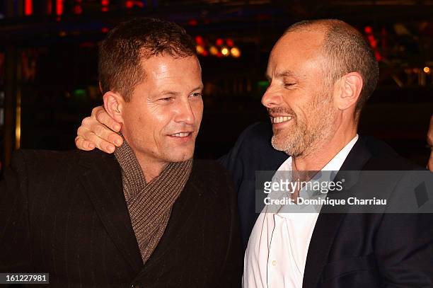 Til Schweiger and Fredrik Bond attend the 'The Neccessary Death of Charlie Countryman' Premiere during the 63rd Berlinale International Film Festival...