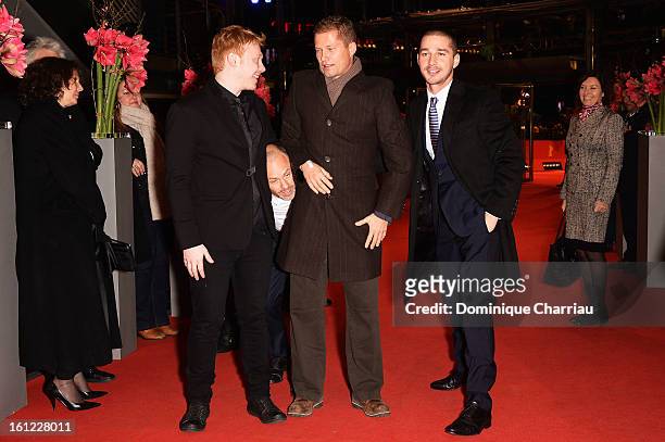 Rupert Grint, Fredrik Bond, Til Schweiger and Shia LeBeouf attend the 'The Neccessary Death of Charlie Countryman' Premiere during the 63rd Berlinale...
