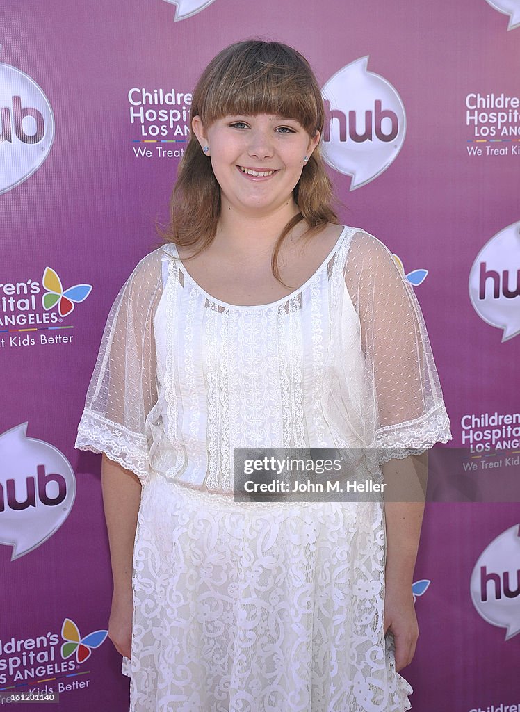 Actress Ada Nicole Sanger arrives at the My Little Pony Coronation