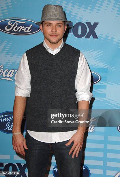 Chris Richardson during "American Idol" Top 12 Finalists Party - Arrivals at Astra West in West Hollywood, California, United States.