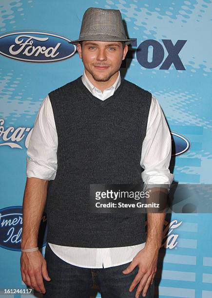 Chris Richardson during "American Idol" Top 12 Finalists Party - Arrivals at Astra West in West Hollywood, California, United States.