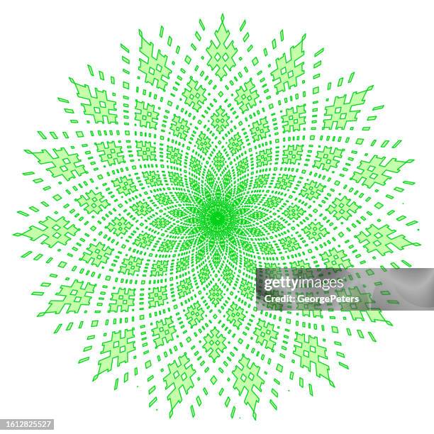 intricate abstract technology vector - vortex logo stock illustrations