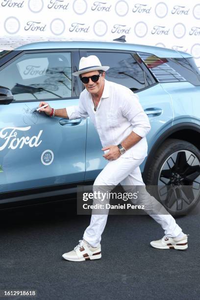 Antonio Banderas attends Starlite Gala on August 13, 2023 in Marbella, Spain.