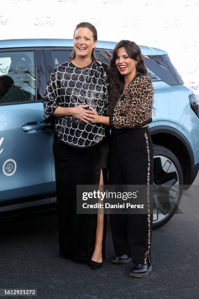 Maria Casado and Martina Di Rosso attend Starlite Gala on August 13, 2023 in Marbella, Spain.