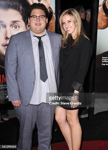 Jonah Hill attends the "Get Him To The Greek" Los Angeles Premiere at The Greek Theatre on May 25, 2010 in Los Angeles, California.
