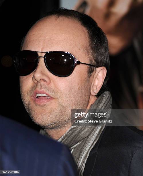 Lars Ulrich attends the "Get Him To The Greek" Los Angeles Premiere at The Greek Theatre on May 25, 2010 in Los Angeles, California.