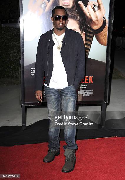 Sean Combs attends the "Get Him To The Greek" Los Angeles Premiere at The Greek Theatre on May 25, 2010 in Los Angeles, California.