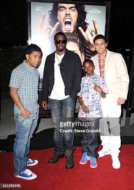Sean Combs attends the "Get Him To The Greek" Los Angeles Premiere at The Greek Theatre on May 25, 2010 in Los Angeles, California.
