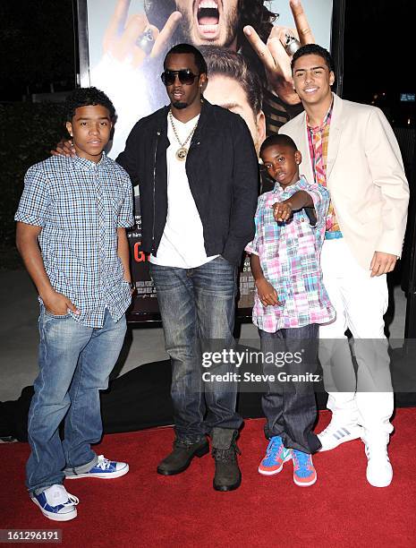 Sean Combs attends the "Get Him To The Greek" Los Angeles Premiere at The Greek Theatre on May 25, 2010 in Los Angeles, California.