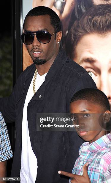 Sean Combs attends the "Get Him To The Greek" Los Angeles Premiere at The Greek Theatre on May 25, 2010 in Los Angeles, California.