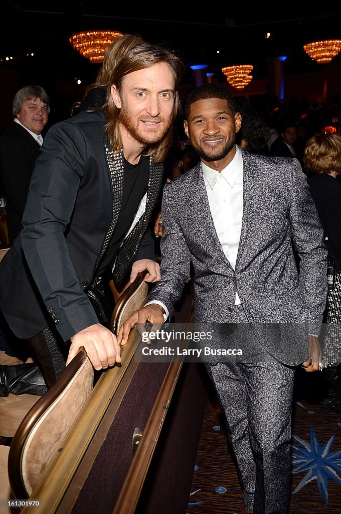 The 55th Annual GRAMMY Awards - Pre-GRAMMY Gala And Salute To Industry Icons Honoring L.A. Reid - Backstage