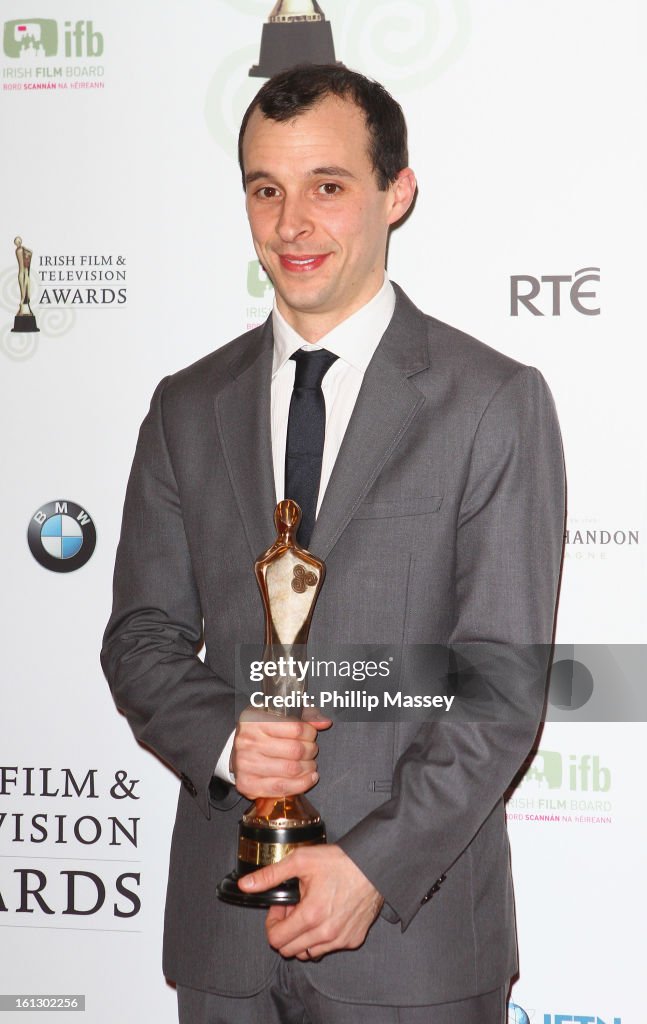 Irish Film And Television Awards - Press Room