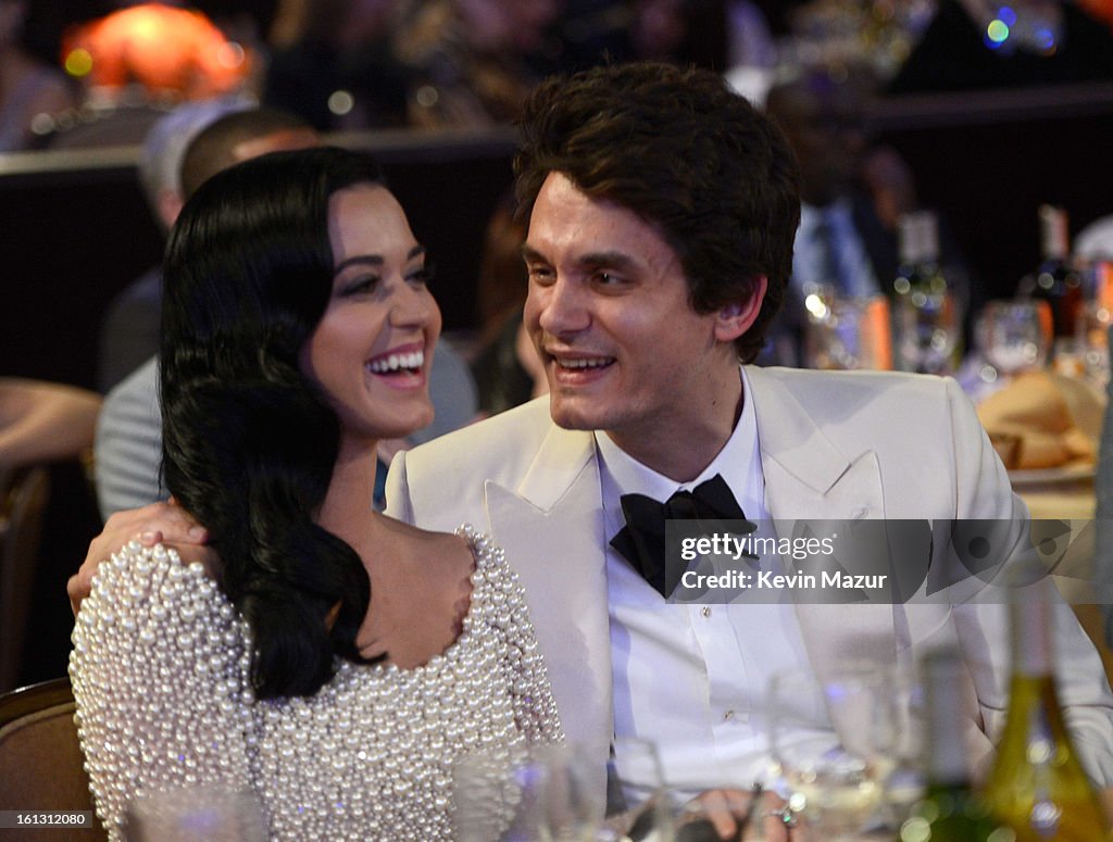 The 55th Annual GRAMMY Awards - Pre-GRAMMY Gala And Salute To Industry Icons Honoring L.A. Reid - Backstage