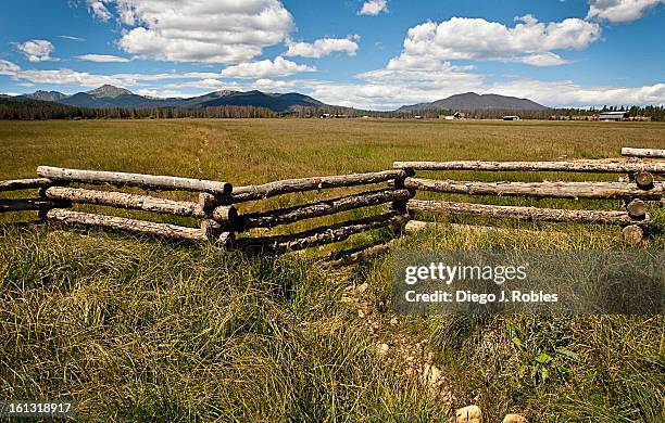 View of a dried up stream in Byers Peak Ranch, in Fraser, on Wednesday, Aug. 11, 2010. Dwight D. Eisenhower used to visit the ranch in the 1950s...