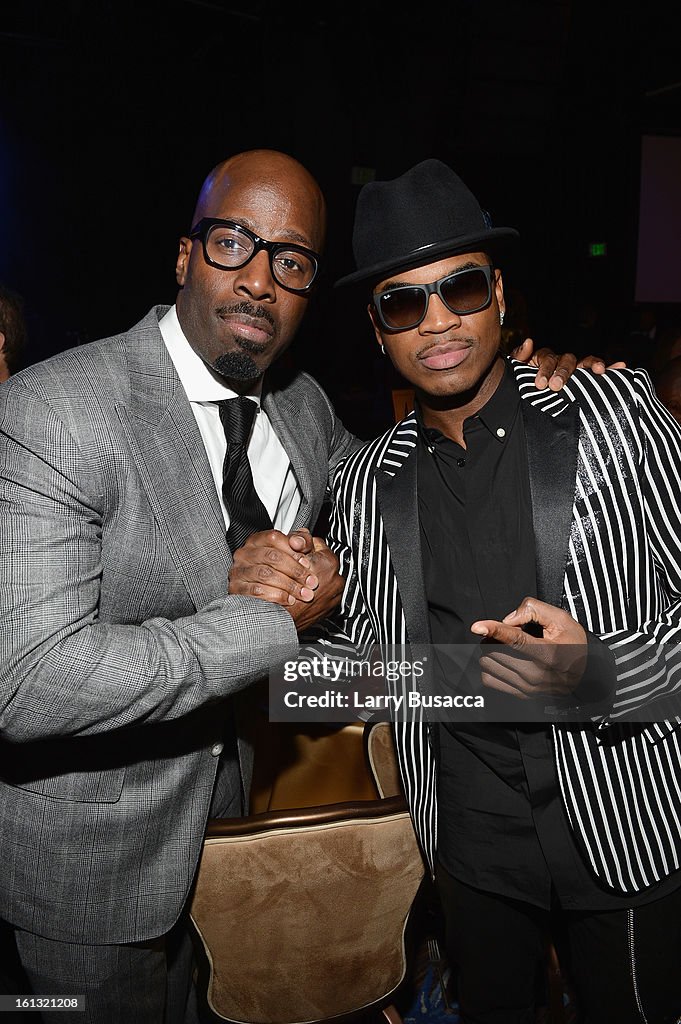 The 55th Annual GRAMMY Awards - Pre-GRAMMY Gala And Salute To Industry Icons Honoring L.A. Reid - Backstage