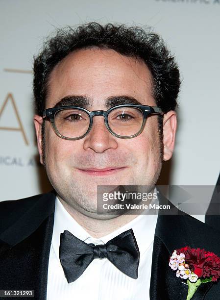 Steve LaVietes arrives at the Academy Of Motion Picture Arts And Sciences' Scientific & Technical Awards at Beverly Hills Hotel on February 9, 2013...