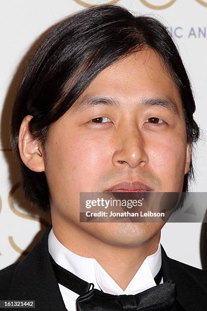 Theodore Kim attends the Academy's Scientific and Technical awards ceremony held at the Beverly Hills Hotel on February 9, 2013 in Beverly Hills,...