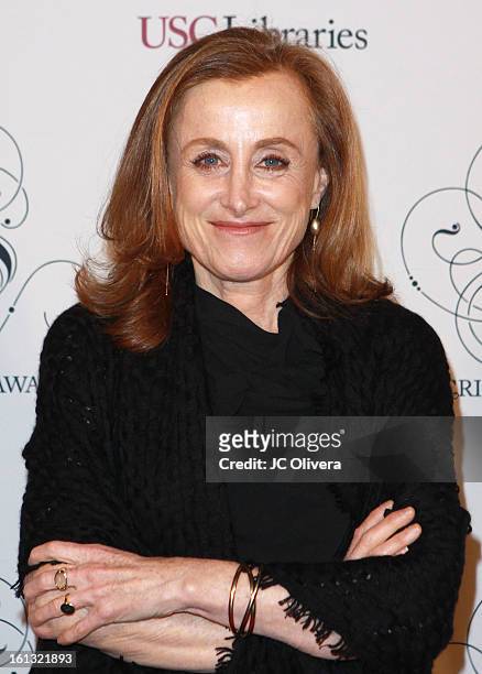 Author Mona Simpson attends the 25th Annual Scripter Awards at Edward L. Doheny Jr. Memorial Library at University of Southern California on February...