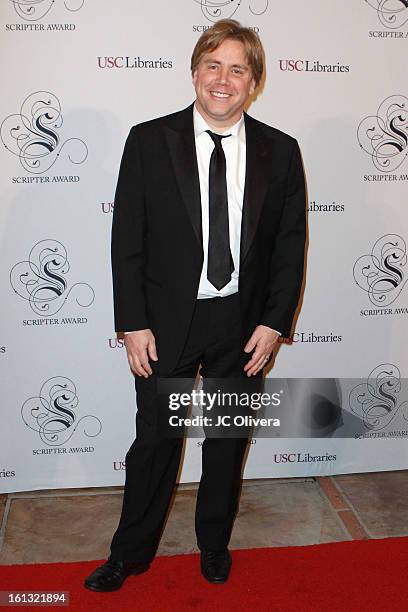 Screenwiter Stephen Chbosky attends the 25th Annual Scripter Awards at Edward L. Doheny Jr. Memorial Library at University of Southern California on...