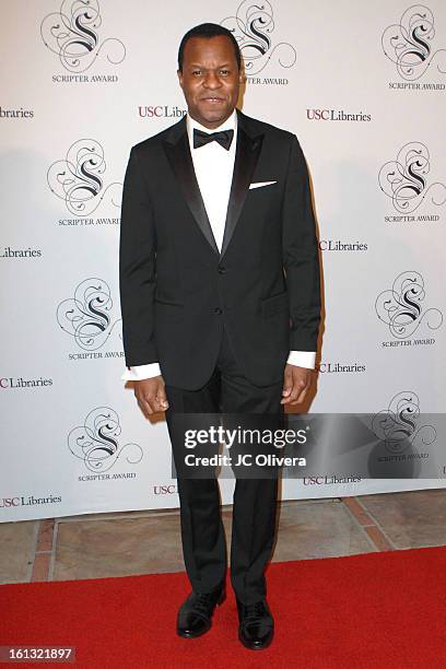 Screenwriter Geoffrey Fletcher attends the 25th Annual Scripter Awards at Edward L. Doheny Jr. Memorial Library at University of Southern California...